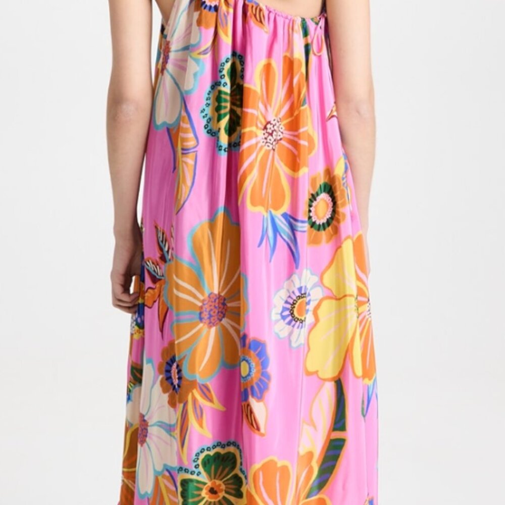 FARM Rio Full Garden Pink Maxi Dress - Picture 2 of 3